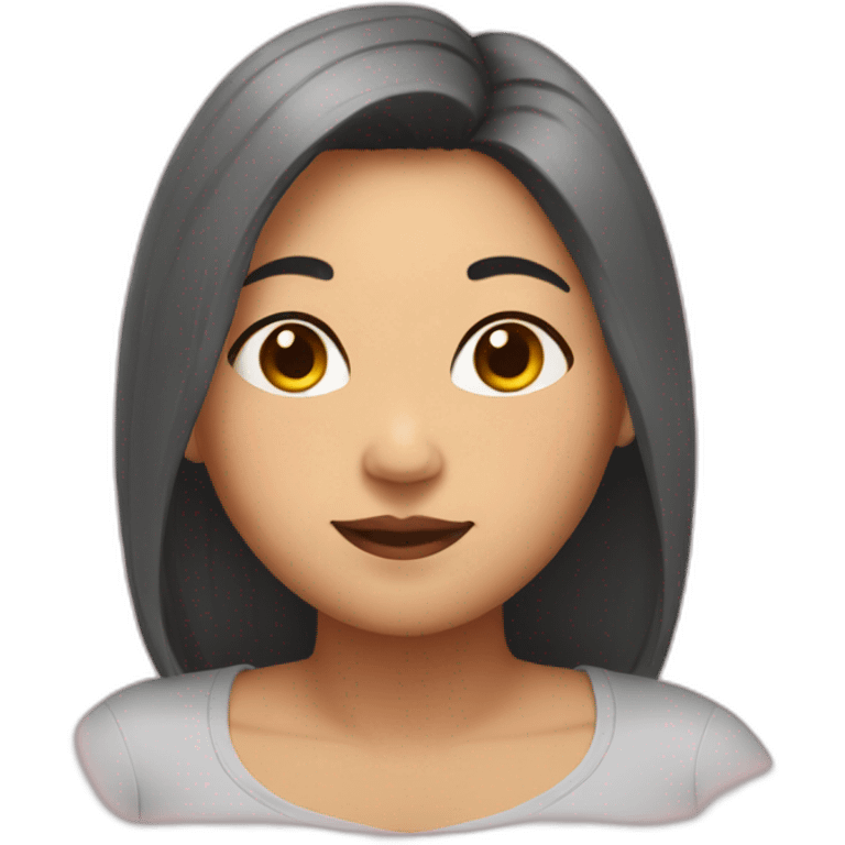 Thicc asian woman emoji