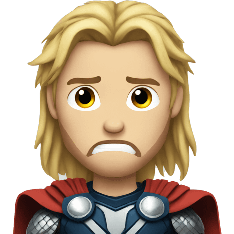 Thor crying  emoji