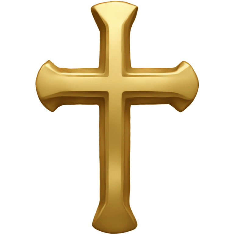 Gold Cross emoji