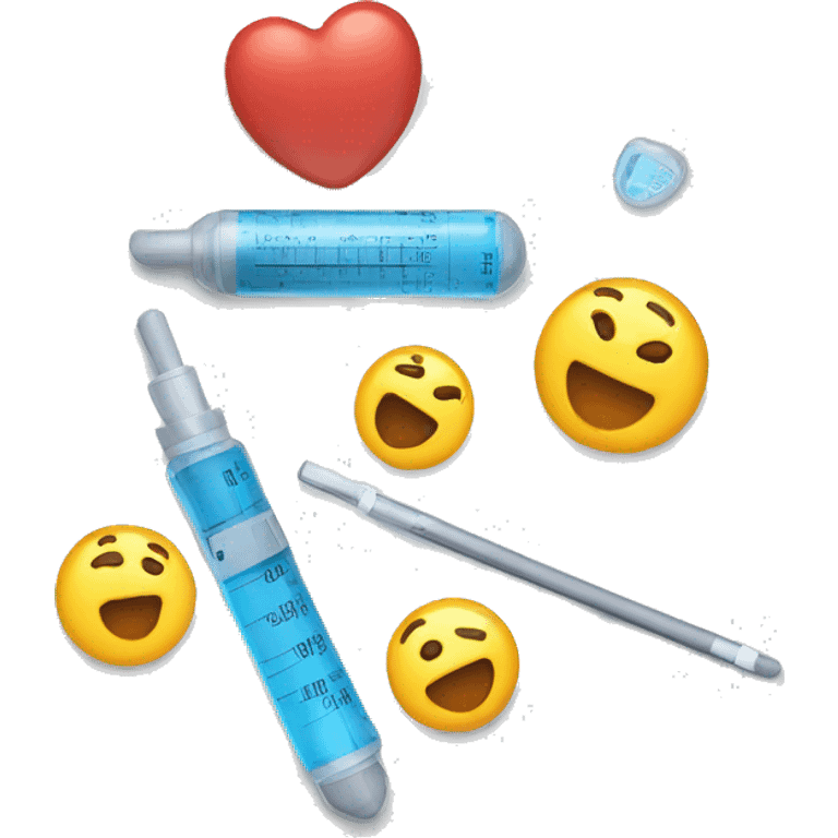 diabetes test  emoji