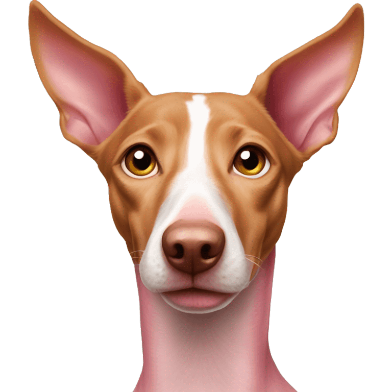 Podenco pink nose  emoji