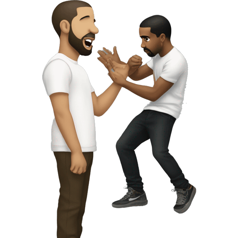 Drake getting slapped by Kendrick  emoji