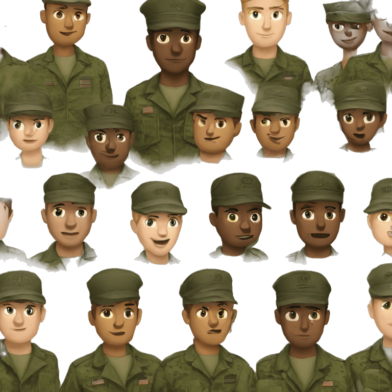 American military emoji