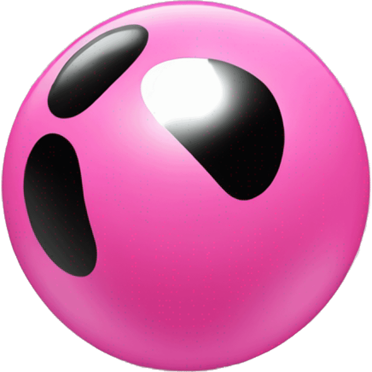 pink 8 ball emoji