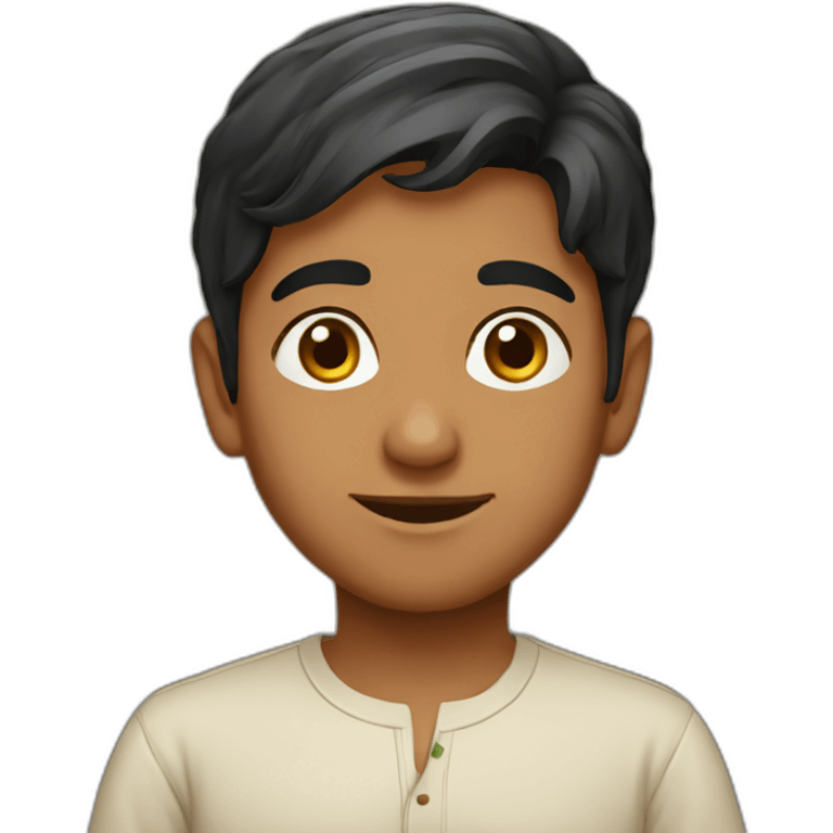 Traditional Pakistani boy emoji