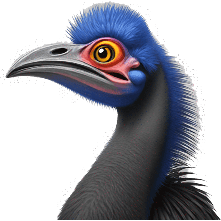 Southern Cassowary emoji