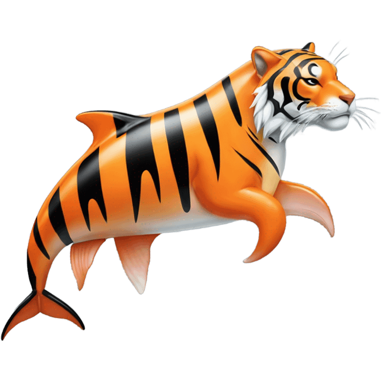 dolphin tiger emoji