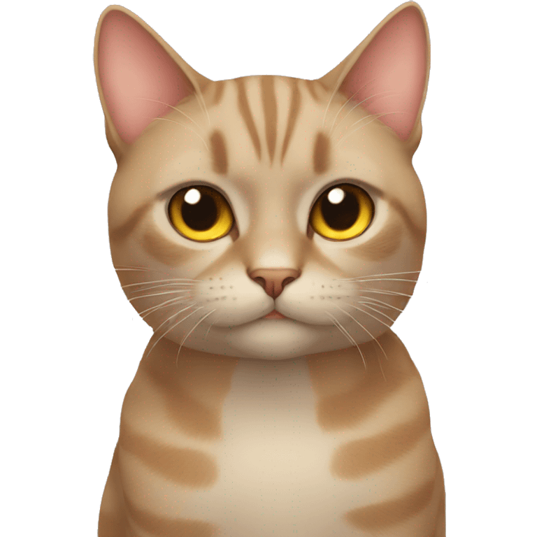 Cat judging you emoji