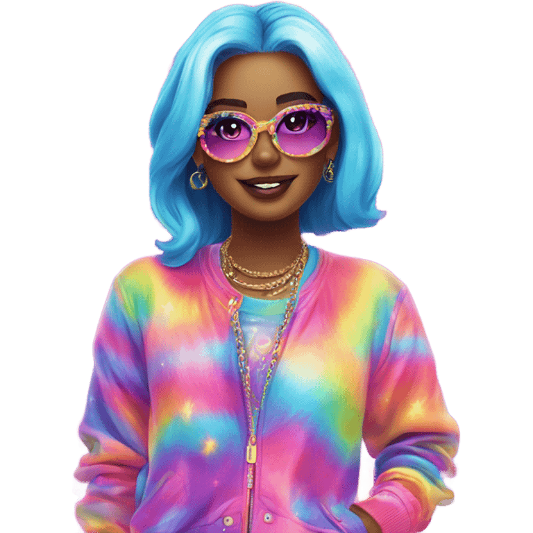 Lisa frank vibes emoji