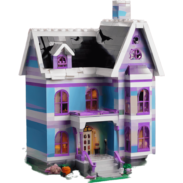 Lego barbie’s haunted dream house  emoji