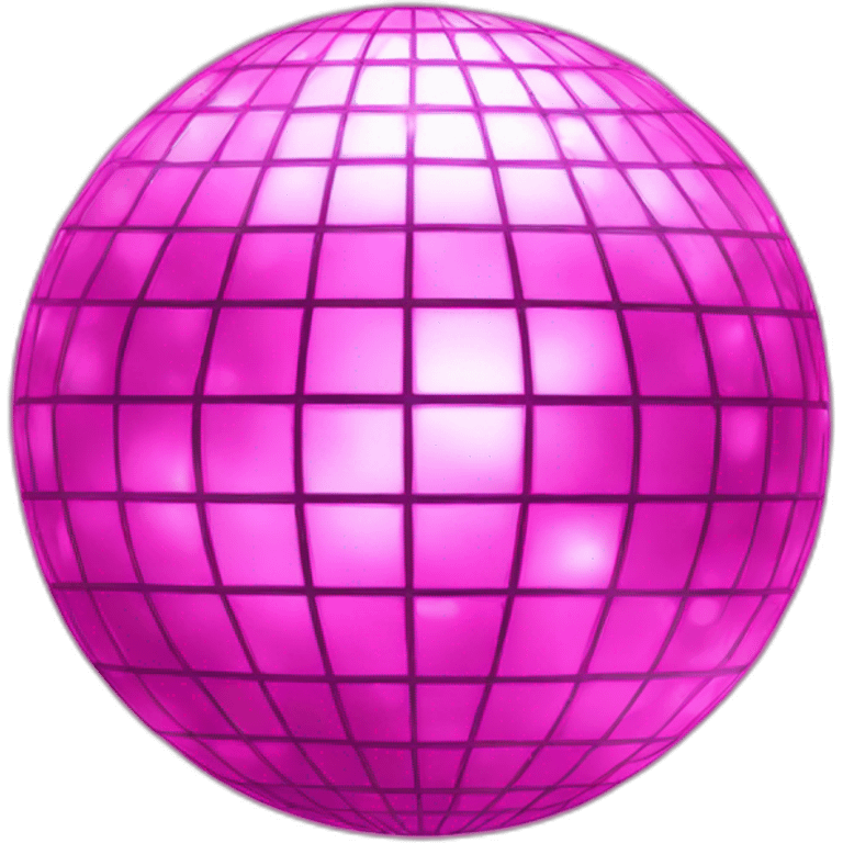 pink disco ball emoji