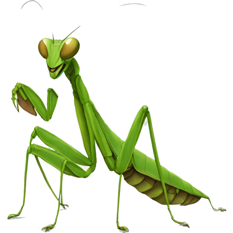 Praying mantis emoji