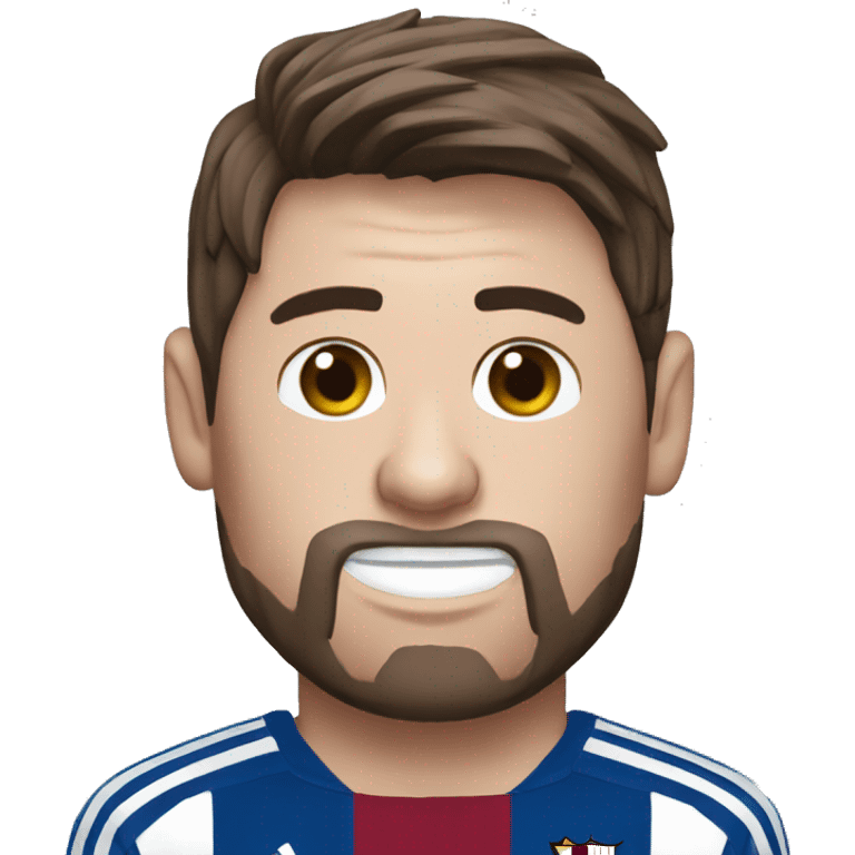 messi con una computadora emoji