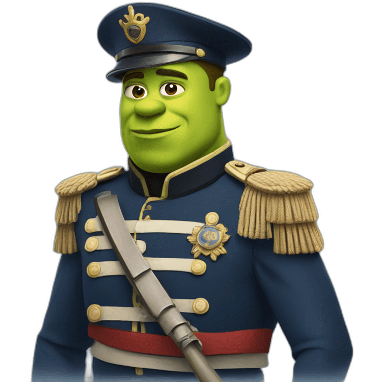 gendarme+france+shrek emoji