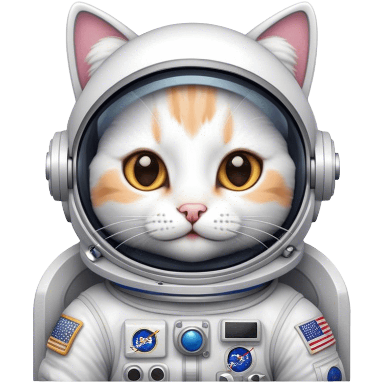 cat astronot emoji