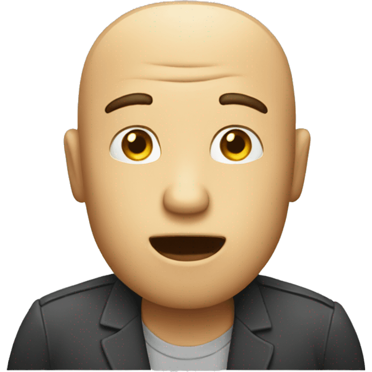 Man telling something important  emoji