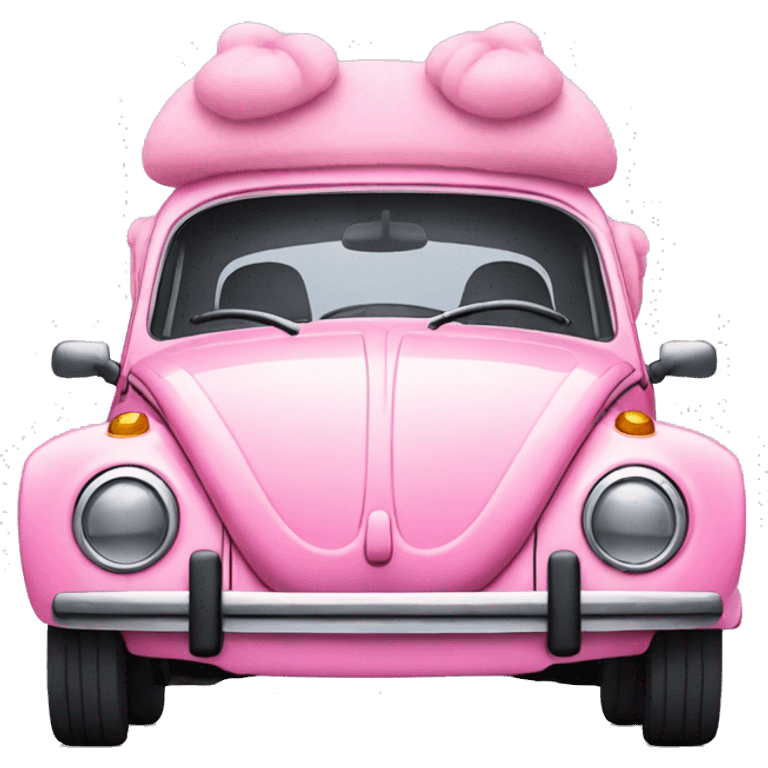 volkswagen bug pink cute profile emoji