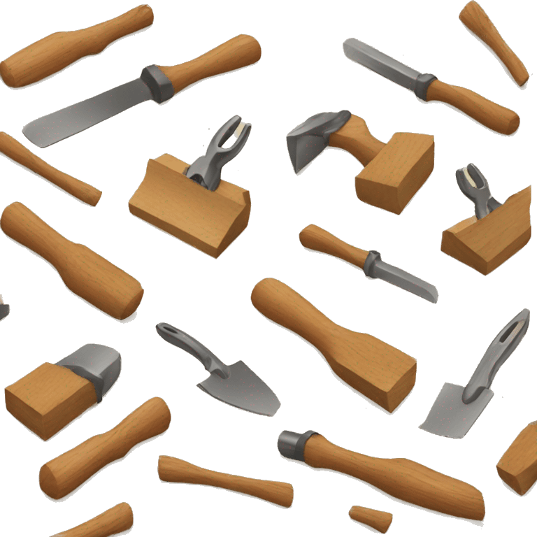 wood tools emoji