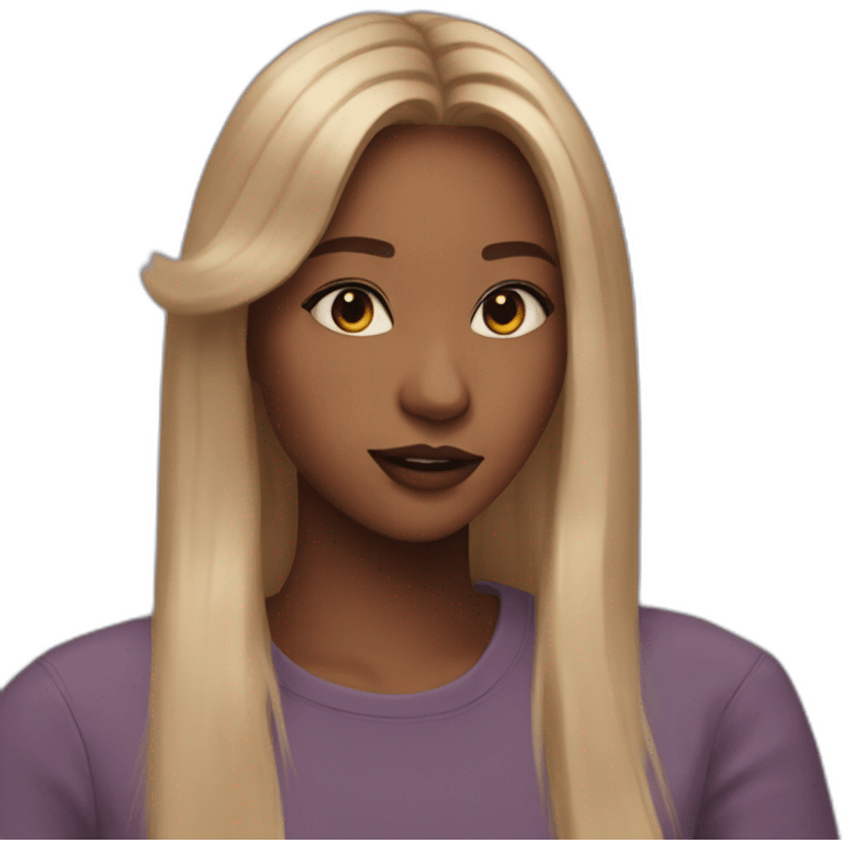 Cassie in euphoria emoji