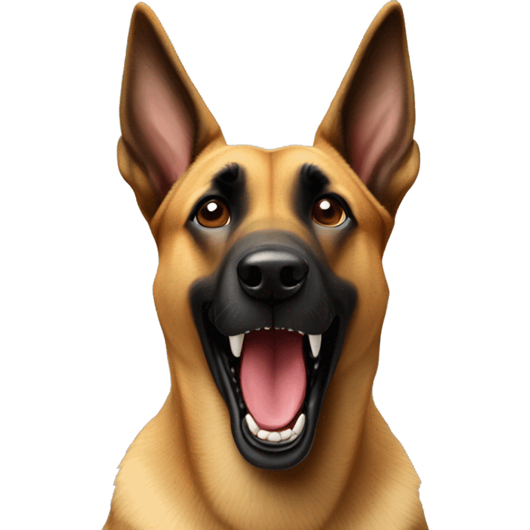 Belgian Malinois Barking emoji