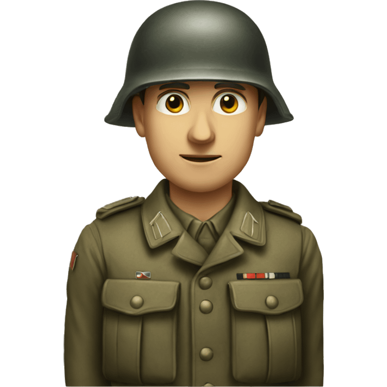 A german soldier of 1945 emoji