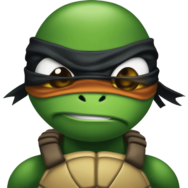 ninja turtle angry emoji