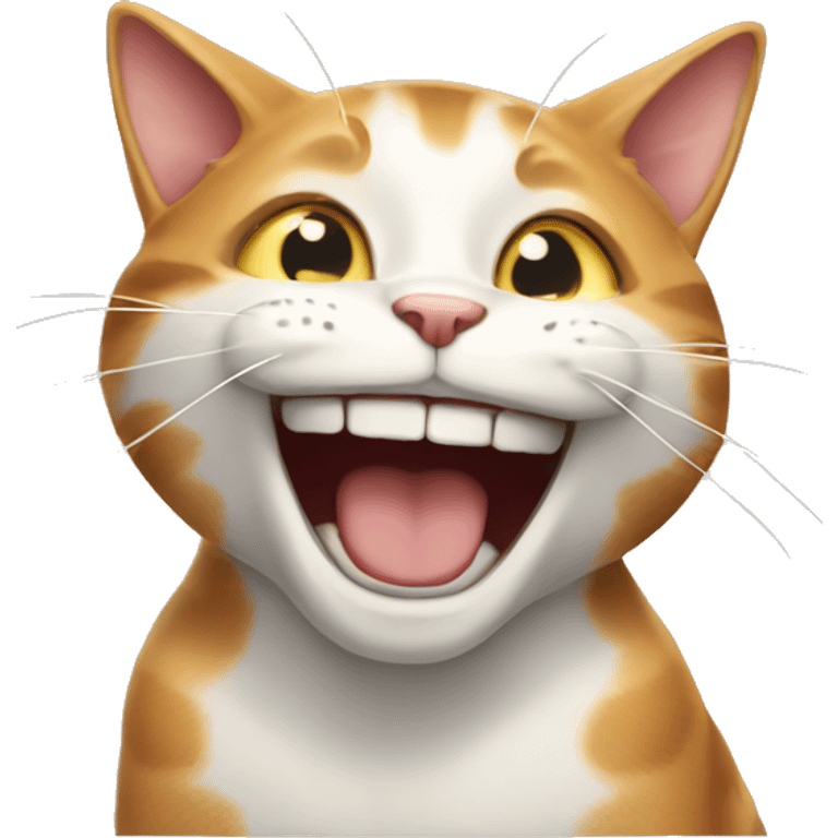 laughing cat emoji