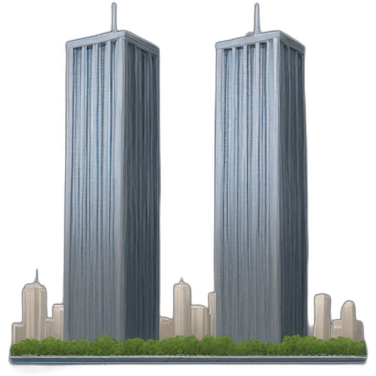 Twin towers  emoji