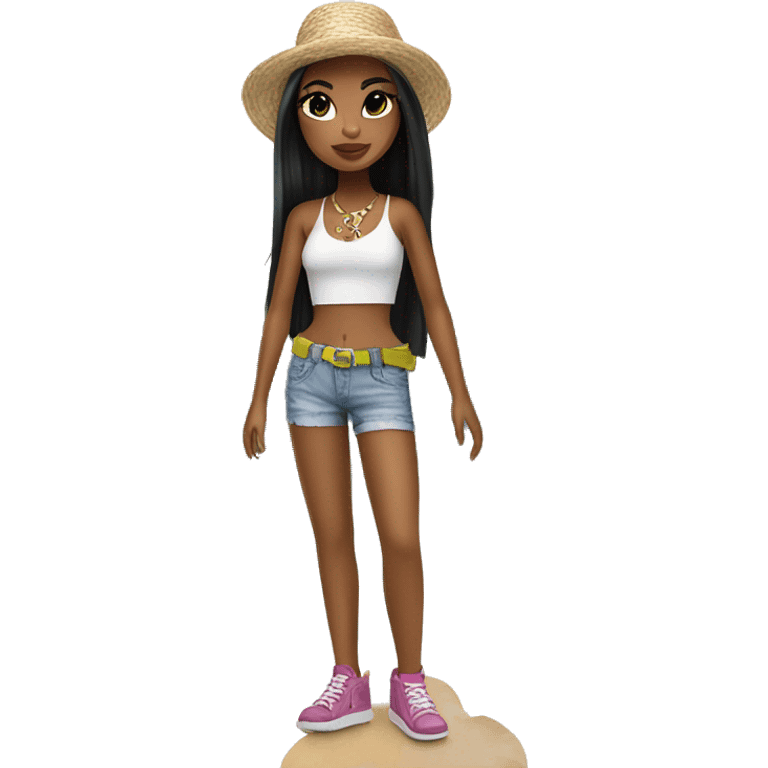 Bratz on holiday emoji