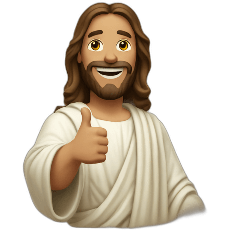 jesus-thumbs-up emoji