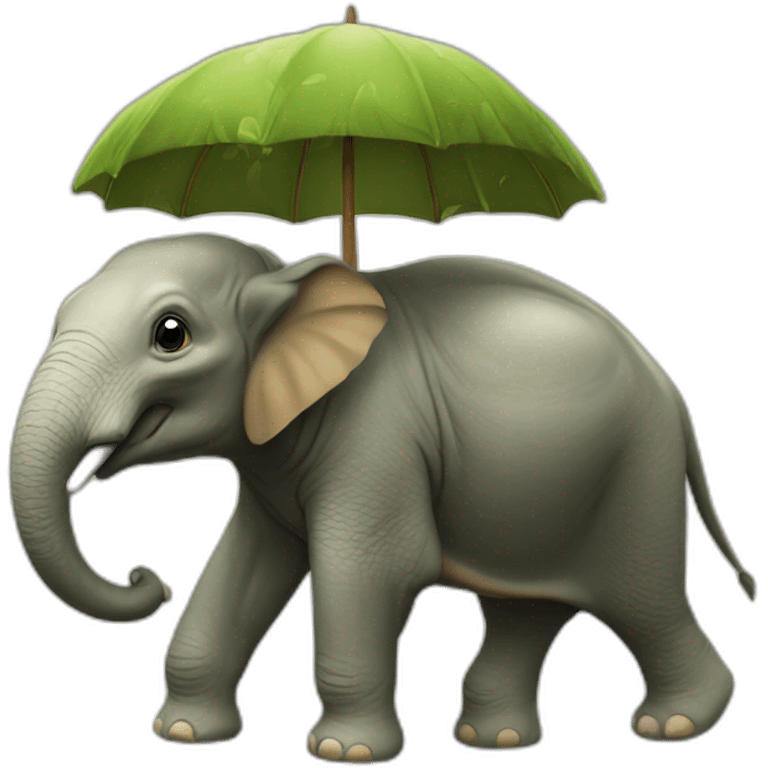 Tortue sur elephant emoji