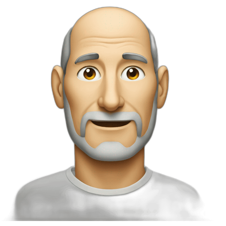 apple logo steve jobs emoji