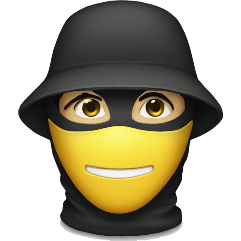 masked hacker emoji