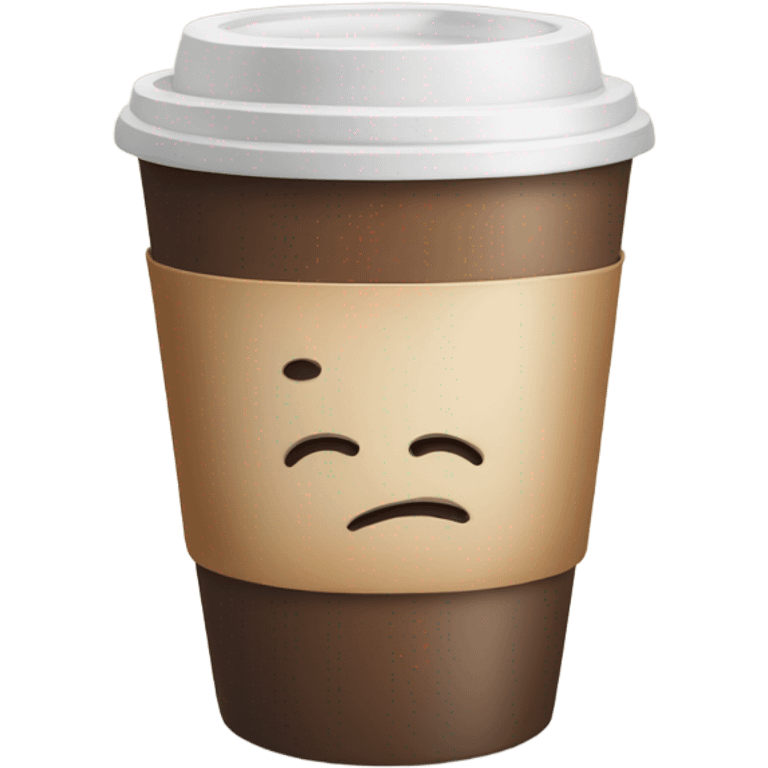 Cup of coffee to go emoji