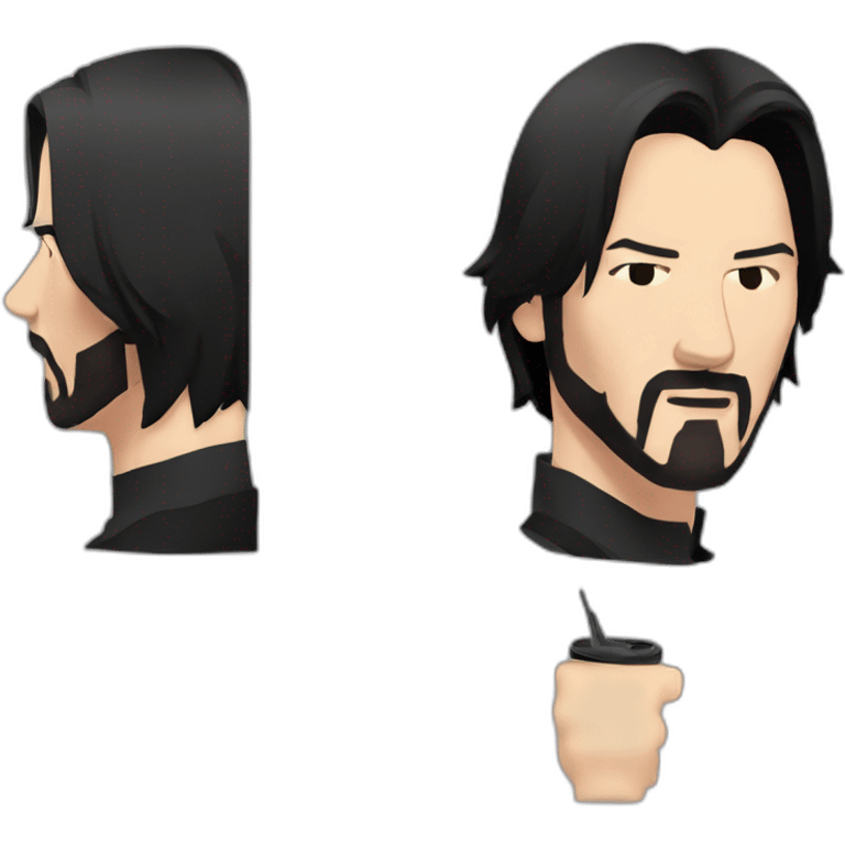 keanu-reeves-as-john-wick,cyberpunk emoji