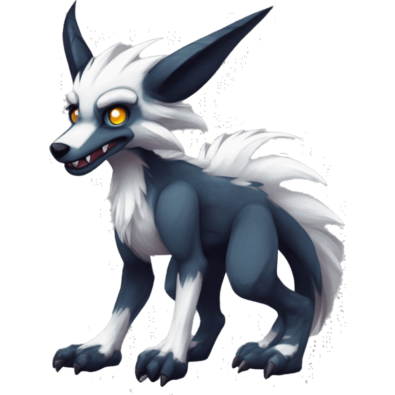 Cute Protogen-vernid-sergal-wickerbeast by griffsnuff & LiLaiRa & Falvie full body  emoji