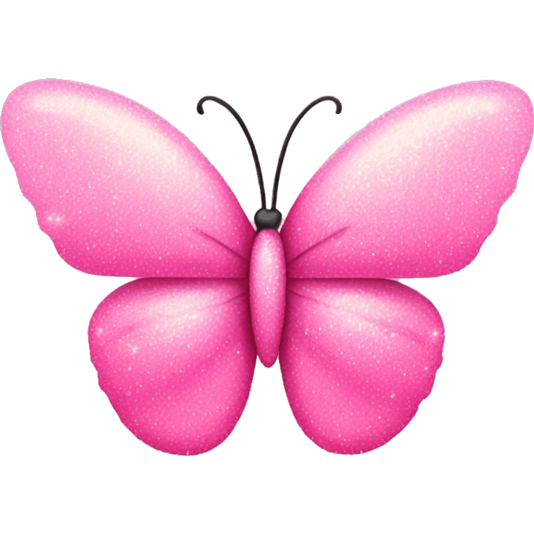 pink sparkle butterfly emoji