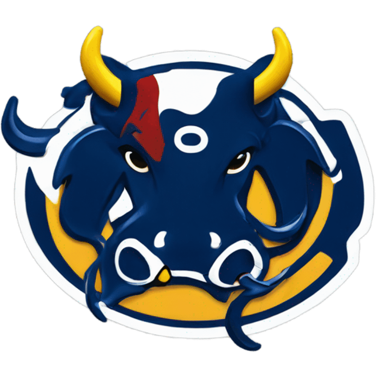 A messed up buffalo Sabres logo emoji