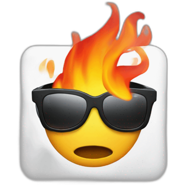 deezer on fire emoji