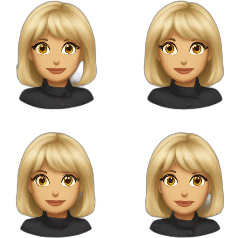 Brigitte Macron a 4 pattes emoji