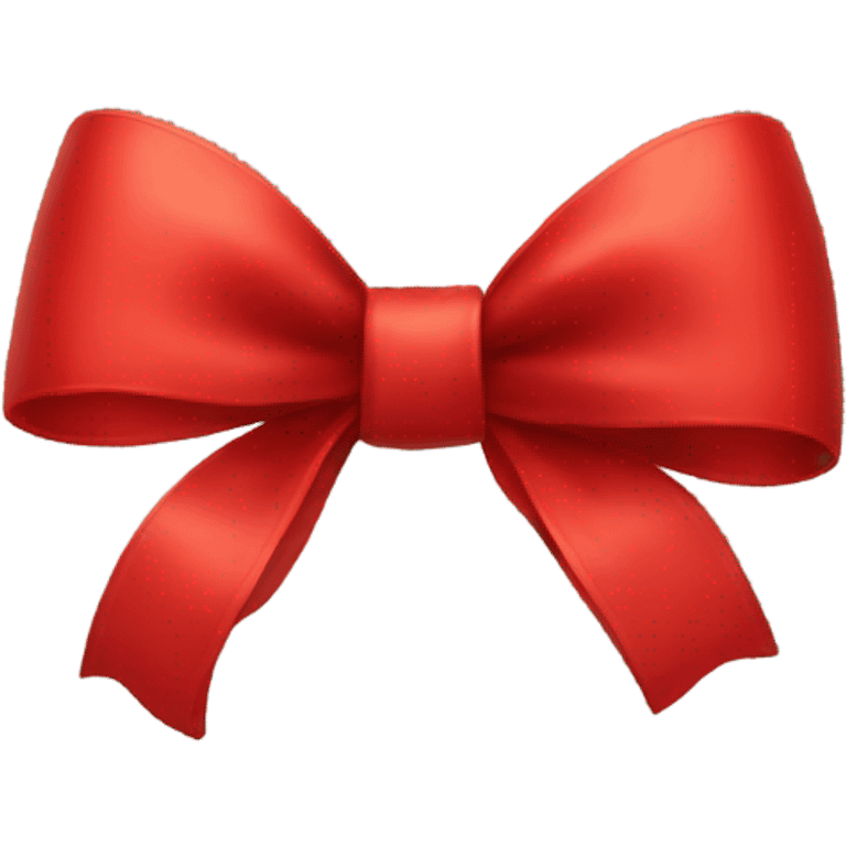 Red bow emoji