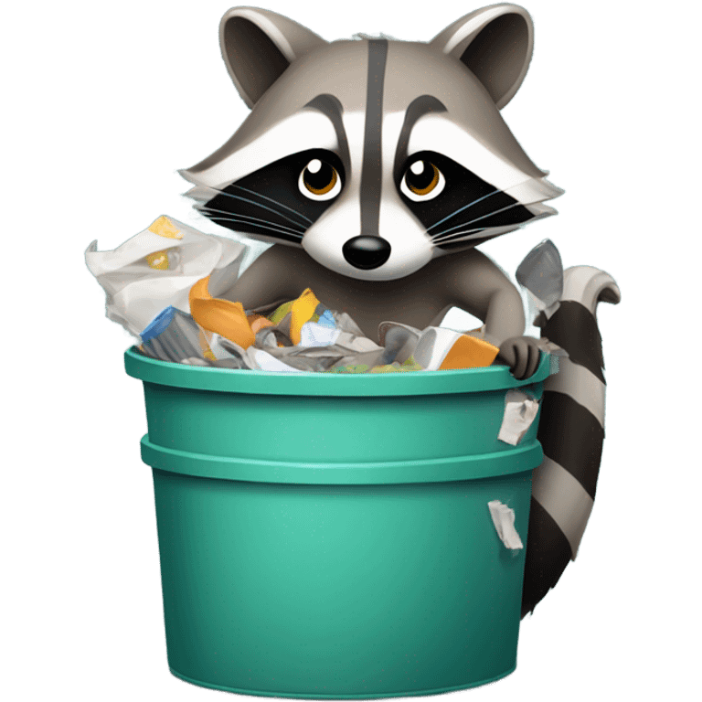 Trash panda emoji