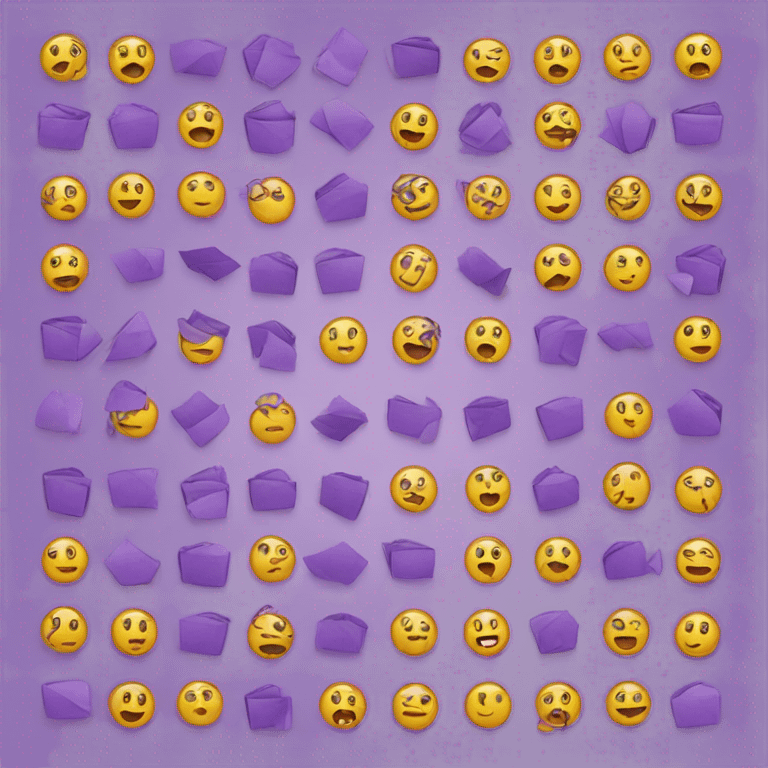 purple cards emoji