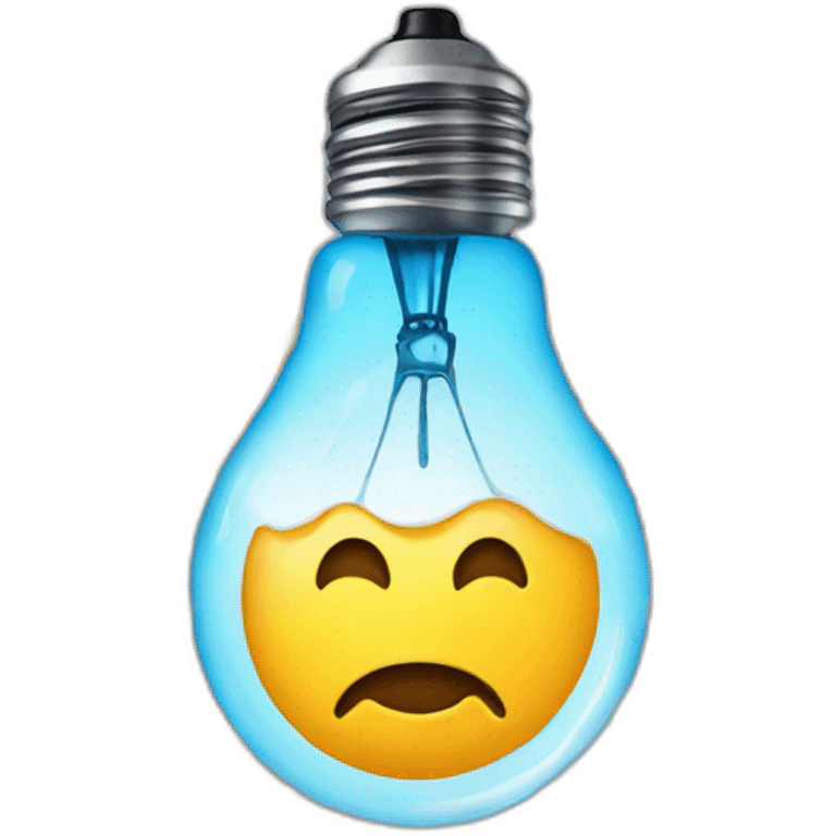 light bulb icon, with coffee splashes around emoji