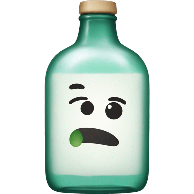 korean soju bottle emoji