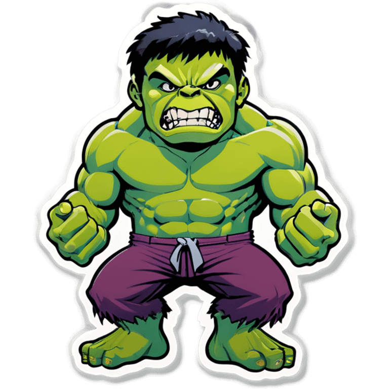 Hulk minkey emoji