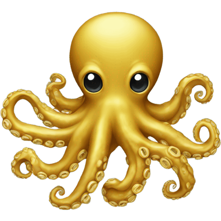 Golden octopus  emoji