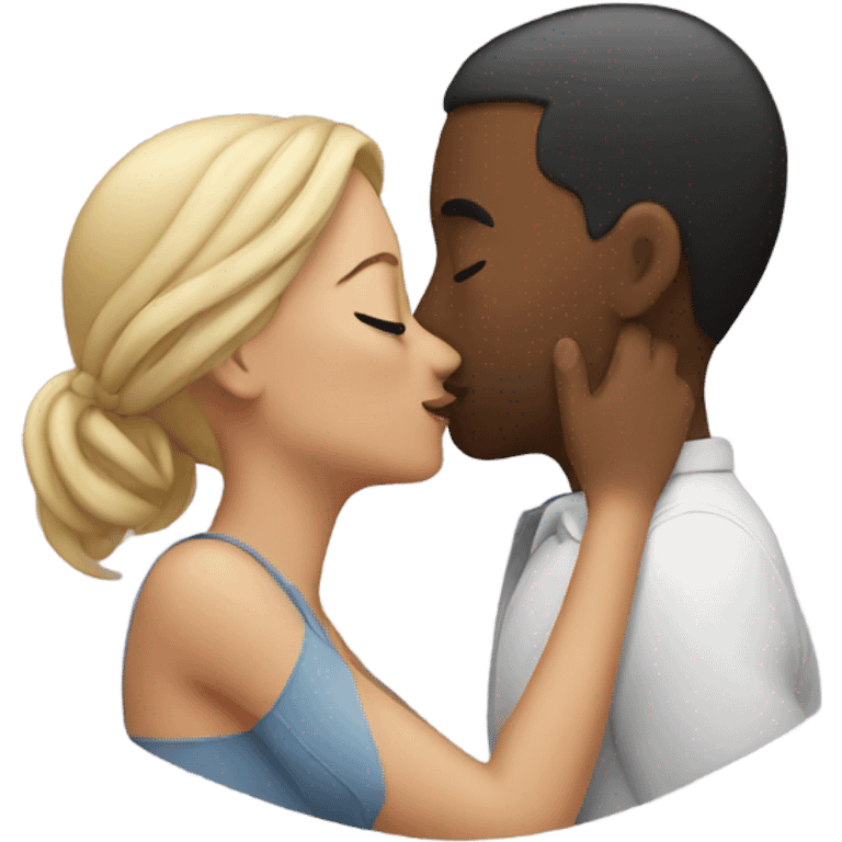 Couple kissing  emoji