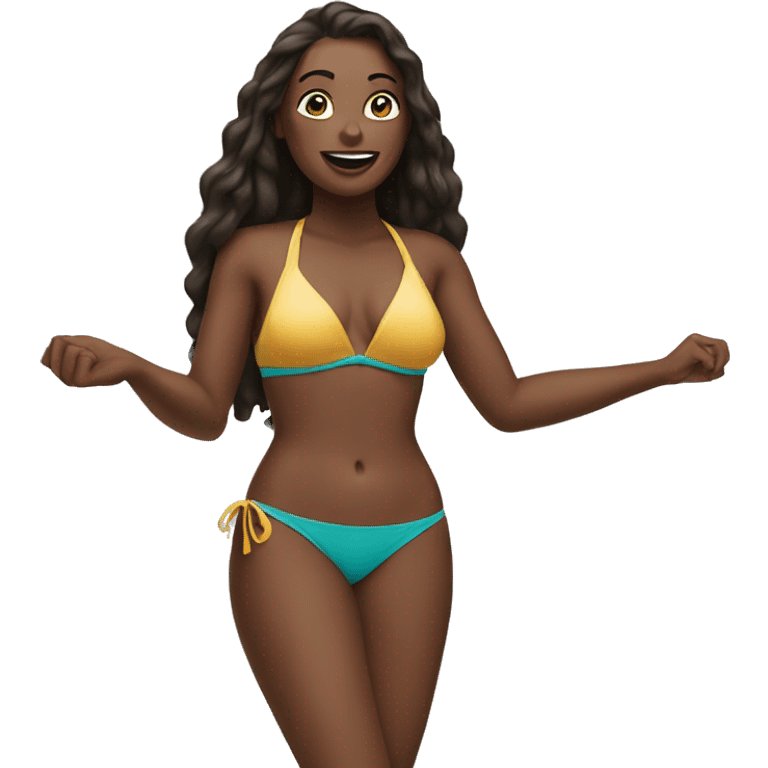 woman in bikini  emoji