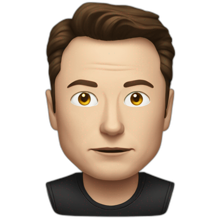 Evil Elon Musk emoji